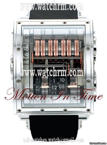Jacob & Co. "THE QUENTTIN" WHITE GOLD - 31 DAY VERTICAL TOURBILLON
