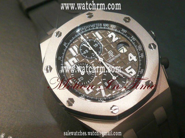 replica Audemars Piguet "CHRONOPASSION" ROYAL OAK OFFSHORE TITANIUM - LIMITED 50 PCS WATCHES 1 