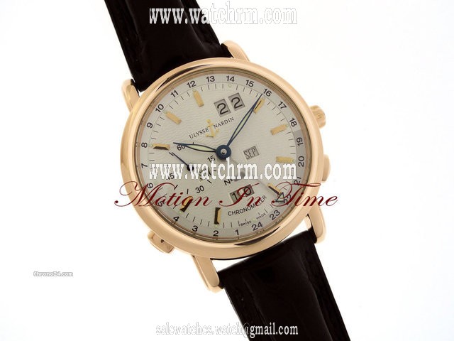 replica Ulysse Nardin GMT  PERPETUAL CALENDAR AUTOMATIC - ROSE GOLD - LTD 500 PCS WATCHES 1 