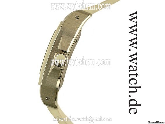 replica Cartier Santos 100 MM MediumModell Kautschuk 43x34mm WATCHES 1 