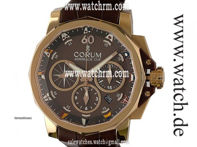 Corum Admirals Cup Challenge Chronometer Chronograph 18kt Rosegold 44mm