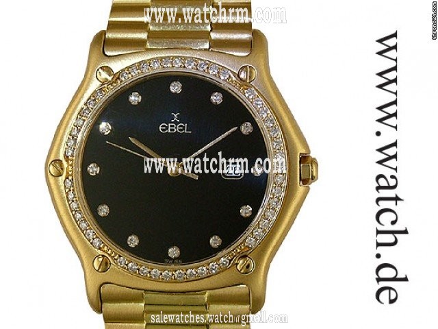 Ebel Sport Classique Gelbgold Diamond 34mm