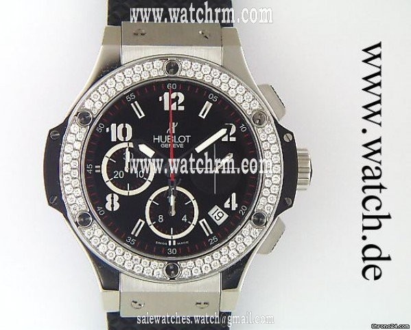 Hublot Big Bang Diamond Chronograph Kautschuk 41mm