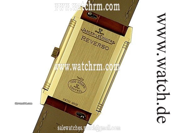replica Jaeger-LeCoultre Reverso Medium Modell Quarz 18kt Gelbgold 38x23mm WATCHES 1 