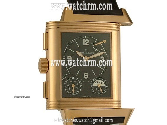 replica Jaeger-LeCoultre Reverso Grande GMT 18kt Rosegold Handaufzug 47x29mm WATCHES 1 