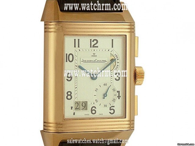 Jaeger-LeCoultre Reverso Grande GMT 18kt Rosegold Handaufzug 47x29mm