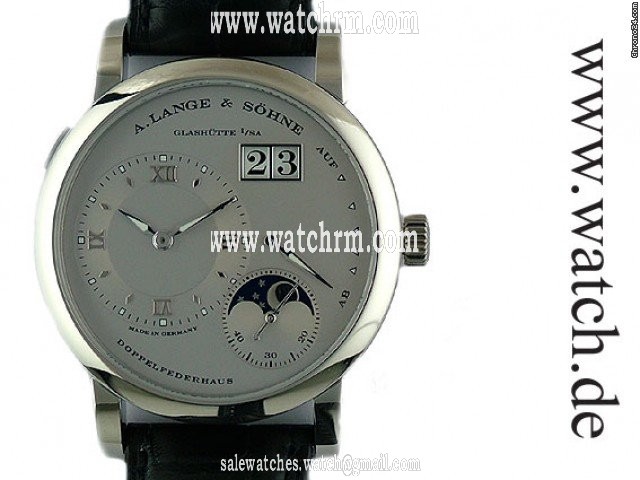 A. Lange & Sohne Lange 1 Mondphase Platin 38mm