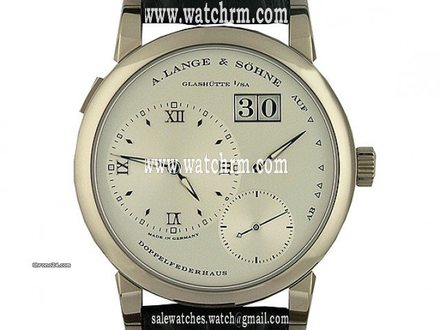 A. Lange & Sohne Lange 1 Wei gold Handaufzug 38mm