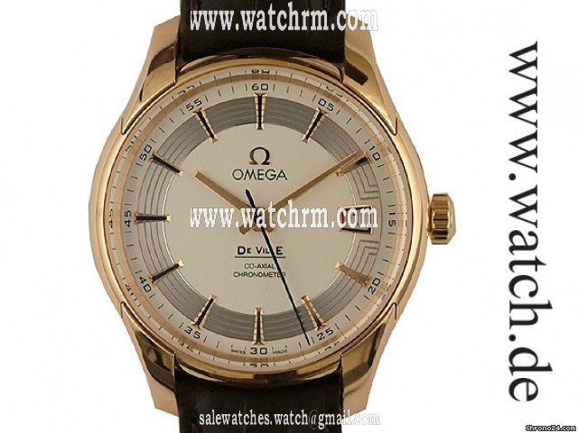 Omega De Ville Hour Vision Co Axial Chronometer 18kt Rosegold 41mm