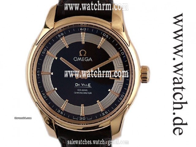 Omega De Ville Hour Vision Co Axial Chronometer 18kt Rosegold 41mm
