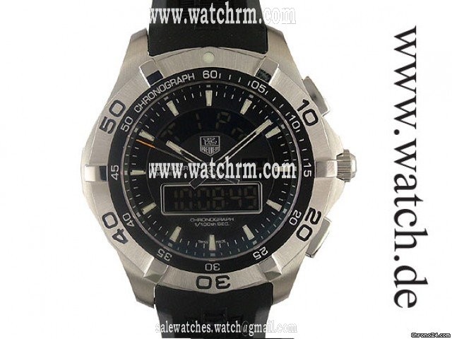 TAG Heuer Aquaracer 1/100 Sec. Chronograph Chronotimer 43mm