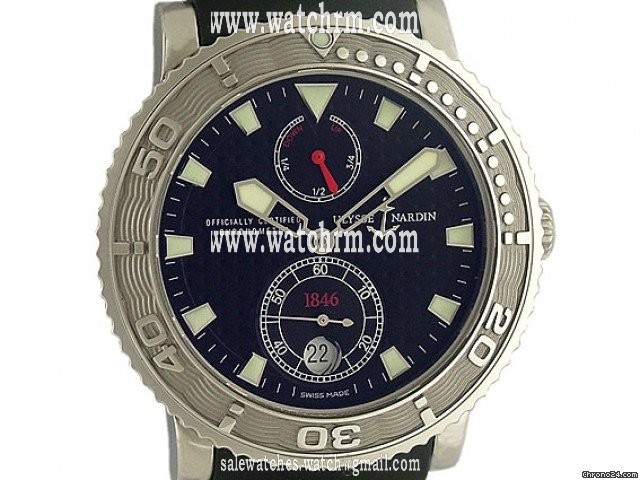 Ulysse Nardin Marine Diver Chronometer Stahl/Kautschuk 41mm