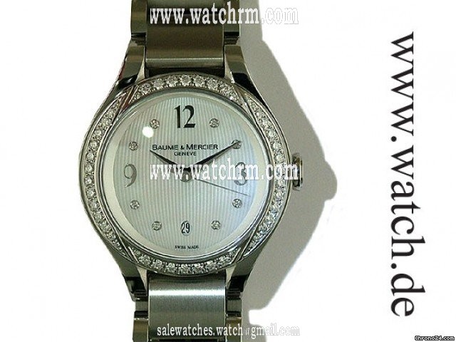 Baume & Mercier &  Ilea Diamond Perlmutt 30mm
