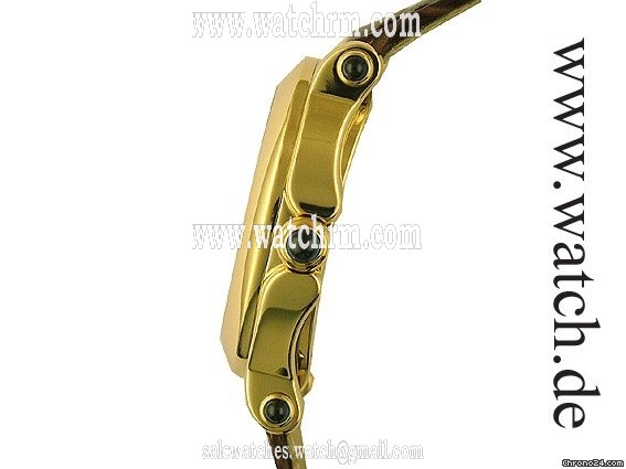 replica Chopard Happy Sport Gelbgold Diamond 40x29mm WATCHES 1 