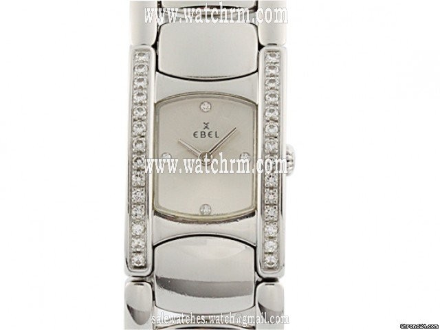 Ebel Beluga Manchette Diamond Perlmutt 28x19mm