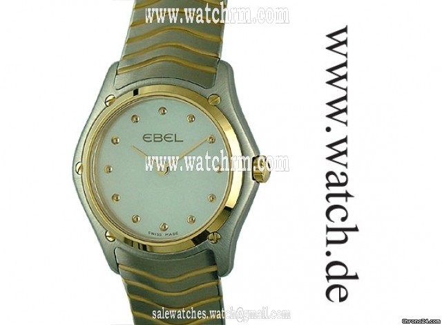 Ebel Classic Lady Stahl/Gelbgold Perlmutt 27mm