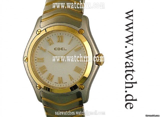 Ebel Classic Stahl/Gelbgod  23mm