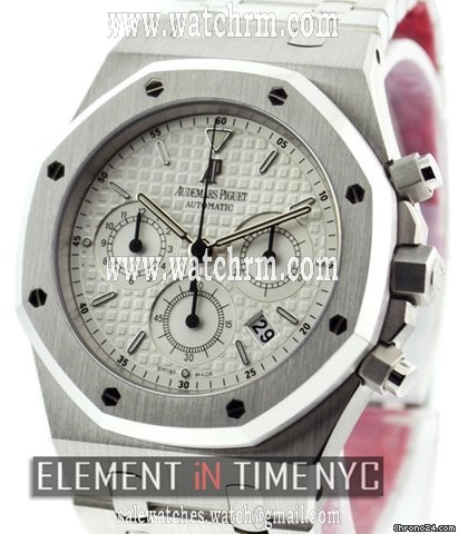 Audemars Piguet Royal Oak Chronograph Silver Dial NIB