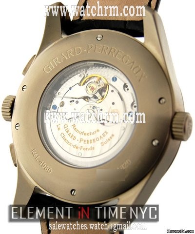 replica Girard Perregaux World Time Chrono F-1053 Titanium Red/Blue 4980 WATCHES 1 