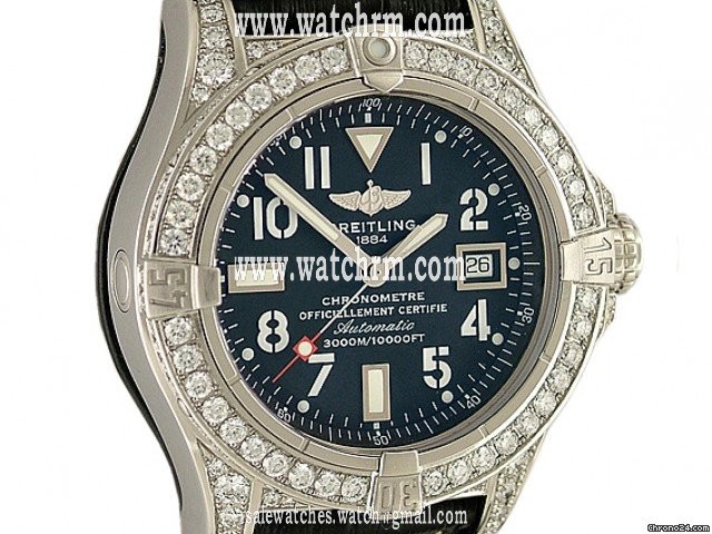 Breitling Avenger Seawolf Diamond 4,8ct 45mm UNGETRAGEN