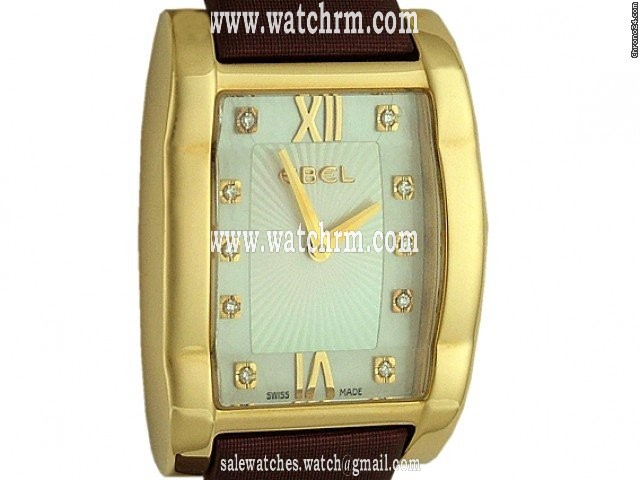 Ebel Tarawa Gelbgold Diamond Perlmutt 36x28mm