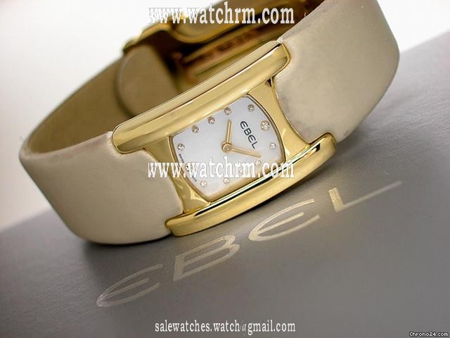 Ebel Damen "BELUGA" 750/- Gelbgold Quarz