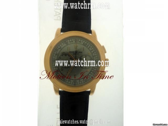 replica Patek Philippe 5070R CHRONOGRAPH FACTORY SEALED - ROSE GOLD SKELETON BACK WATCHES 1 