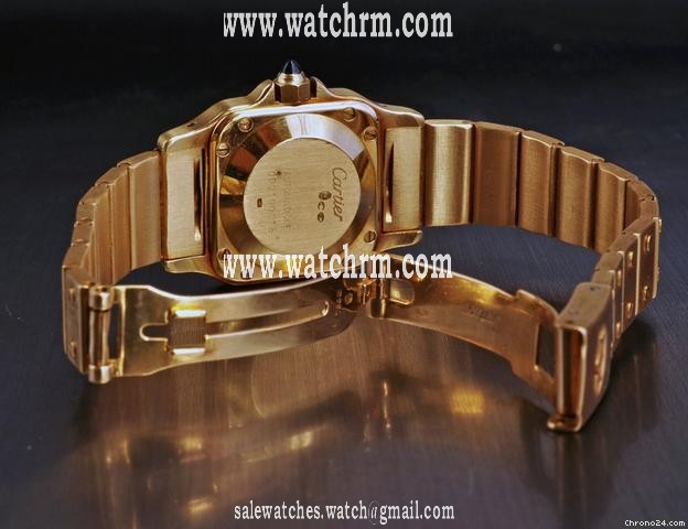 replica Cartier Santos 18kt Gold WATCHES 1 