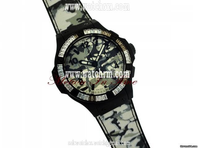 replica Hublot BIG BANG "ARTIC CAMOUFLAGE" BAGUETTE SPECIAL EDITION WATCHES 1 