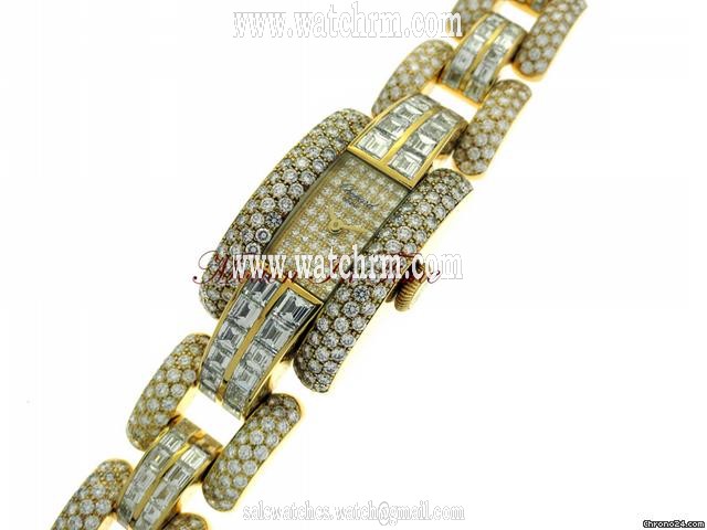 replica Chopard LA STRADA LADIES' YELLOW GOLD DIAMOND WATCHES 1 