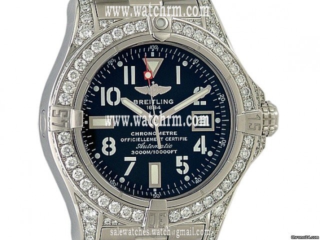 Breitling Avenger Seawolf Diamond 4,8ct 45mm UNGETRAGEN