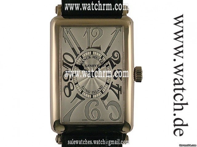 Franck Muller Long Island Wei gold 43x30mm
