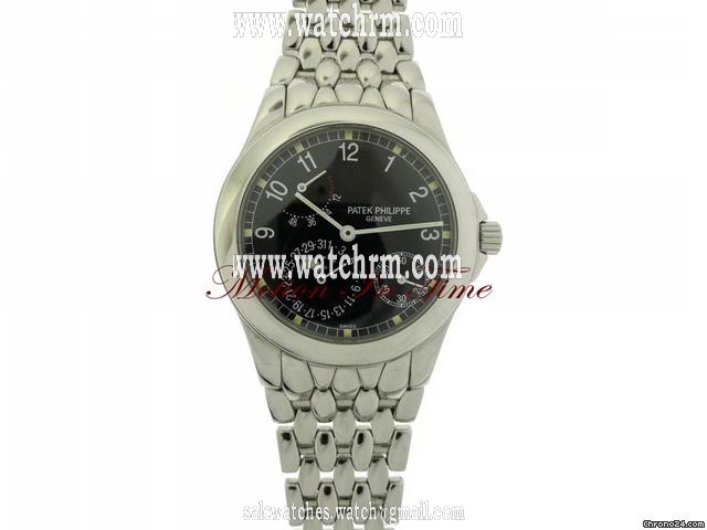Patek Philippe COMPLICATIONS 5085 STAINLESS STEEL MOONPHASE POWER RESERVE