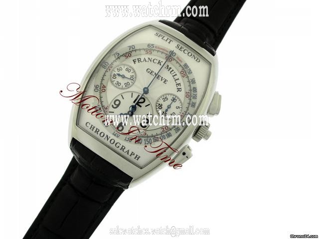 replica Franck Muller "SPLIT SECOND" CHRONOGRAPH STAINLESS STEEL ON STRAP WATCHES 1 