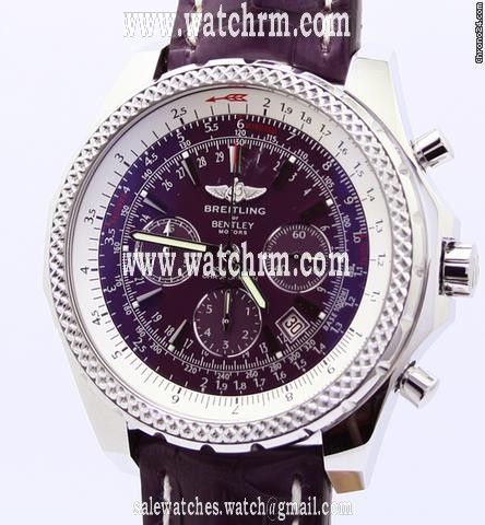 Breitling Bentley Motors NEU LILA incl MWST mit Box+Papieren