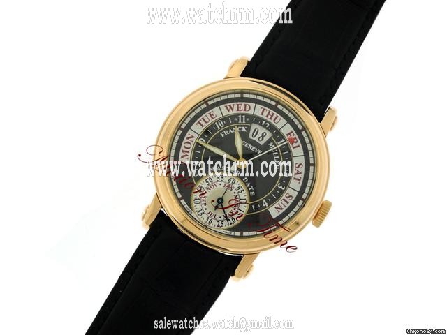 replica Franck Muller 7002 GG GRAND DATE "MASTER DATE" ROSE GOLD RARE 2010 42.5mm WATCHES 1 