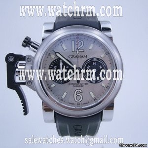 Graham CHRONOFiGHTER OVERSiZE (STEEL)