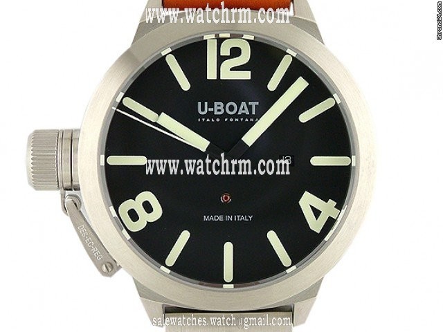 U-Boat Italo Fontana Classico Nero 53mm