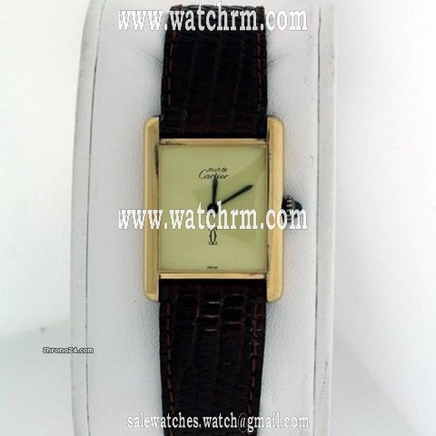 Cartier Tank Vermeil Pre-owned