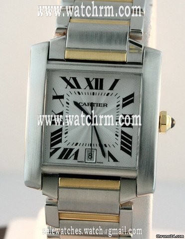 replica Cartier Tank Francaise Men's Pre-owned W51002Q4 WATCHES 1 