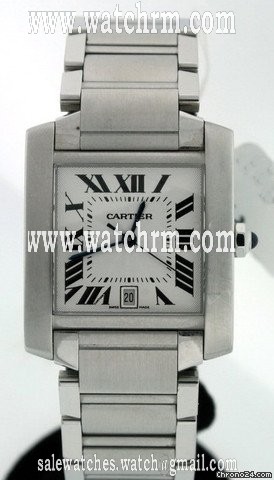 replica Cartier Tank Fransaise Pre-owned Men's WATCHES 1 