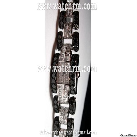 Chopard La Strada Ladies Black and White diamond watch