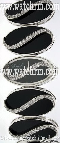replica Chopard Happy Diamonds Onyx stone WATCHES 1 
