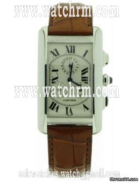 Cartier Tank Americaine Chronoflex