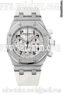Audemars Piguet OFFSHORE LADY - STAINLESS STEEL - WHITE DIAL