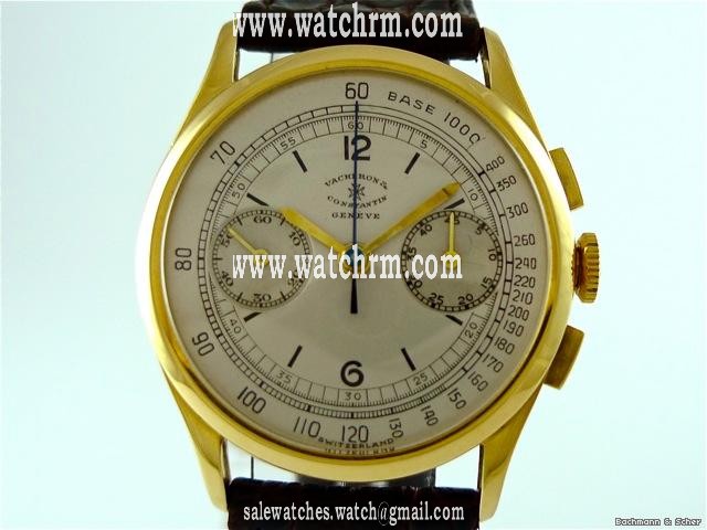 replica Vacheron Constantin Chronograph, 18k yellow gold WATCHES 1 