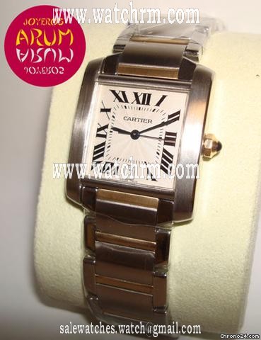 Cartier Tank Frances Mixto Mediano