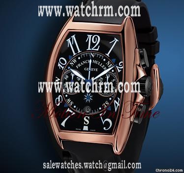 Franck Muller MARINER XL ROSE GOLD CHRONOGRAPH ON RUBBER STRAP - NEW MODEL