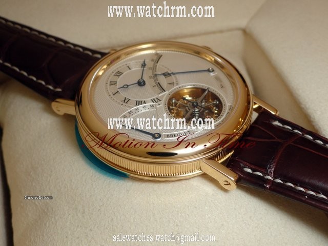 replica Breguet GRAND COMPLICATION TOURBILLON POWER RESERVE & 24 HOUR - GOLD WATCHES 1 