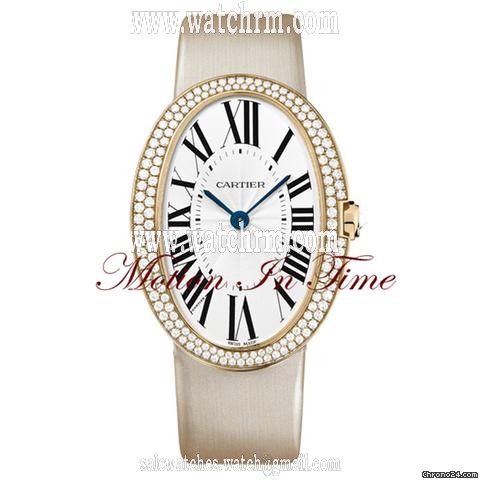 Cartier BAIGNOIRE 2011 ROSE GOLD DIAMOND LADIES' XL - RARE